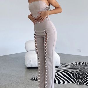 White Fox Boutique Met Your Expectations Crop & Get to Work Pants